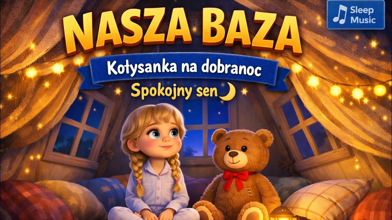 Nasza Baza – spokojna kołysanka na dobranoc 🌙 | Senna bajka dla dzieci