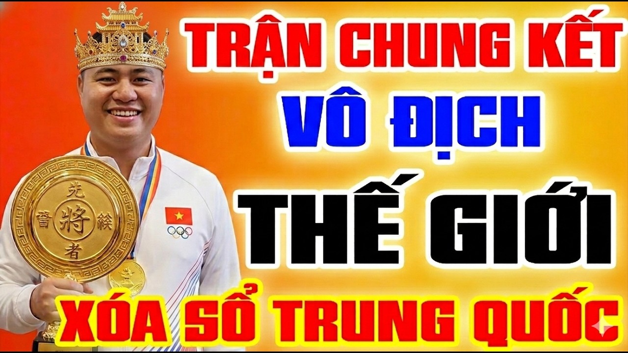 🔴 Trận CHUNG KẾT vua cờ LẠI LÝ HUYNH Bỏ Xe Đánh Tốt VÔ ĐỊCH THẾ GIỚI rúng động làng cờ