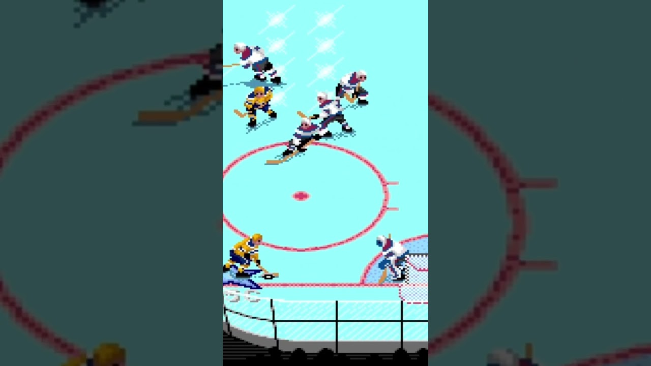 Scored a goal in NHL 94 rewind
