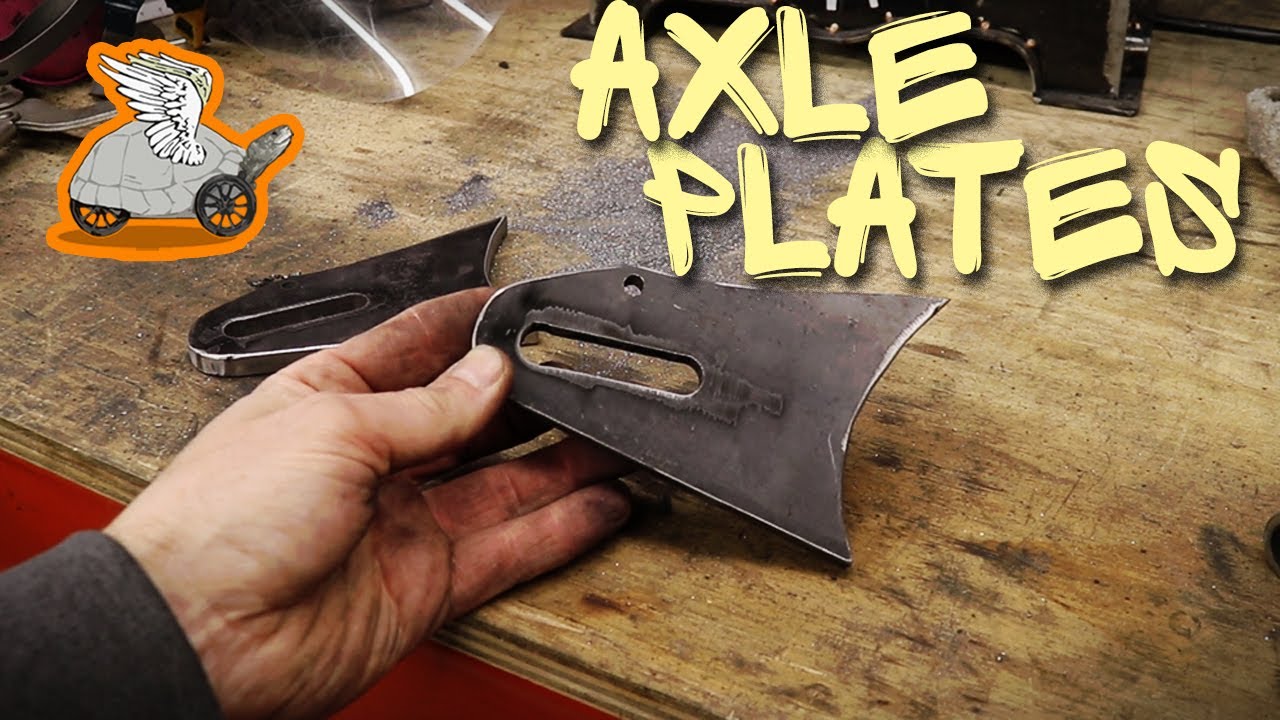 Making Motorcycle Axle Plates | Grom Build E14