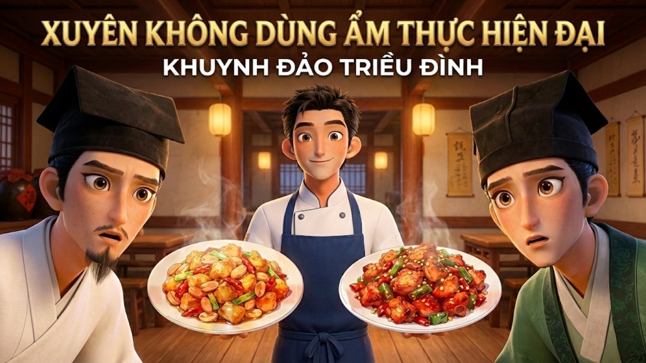 【Trọn Bộ】Xuyên Không Dùng Ẩm Thực Hiện Đại Khuynh Đảo Triều Đình