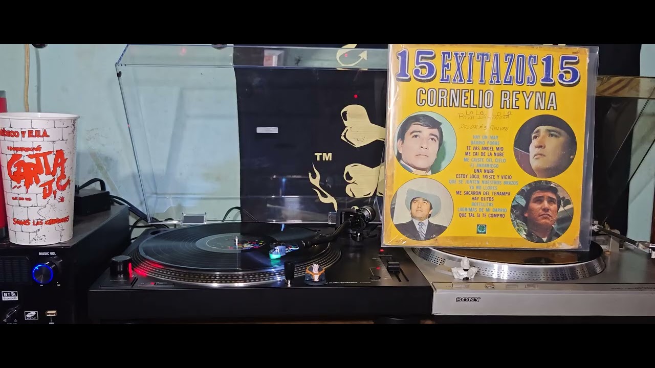 CORNELIO REYNA UN NUBE &Aacute;LBUM 15 &Eacute;XITAZOS 1982 EN VINIL 