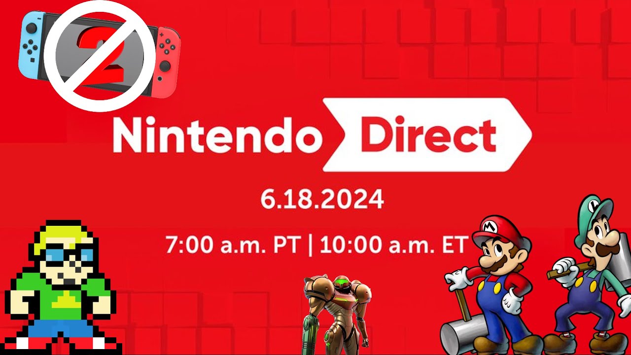 Nintendo Direct June 2024 LIVE REACTION || Console Warriors