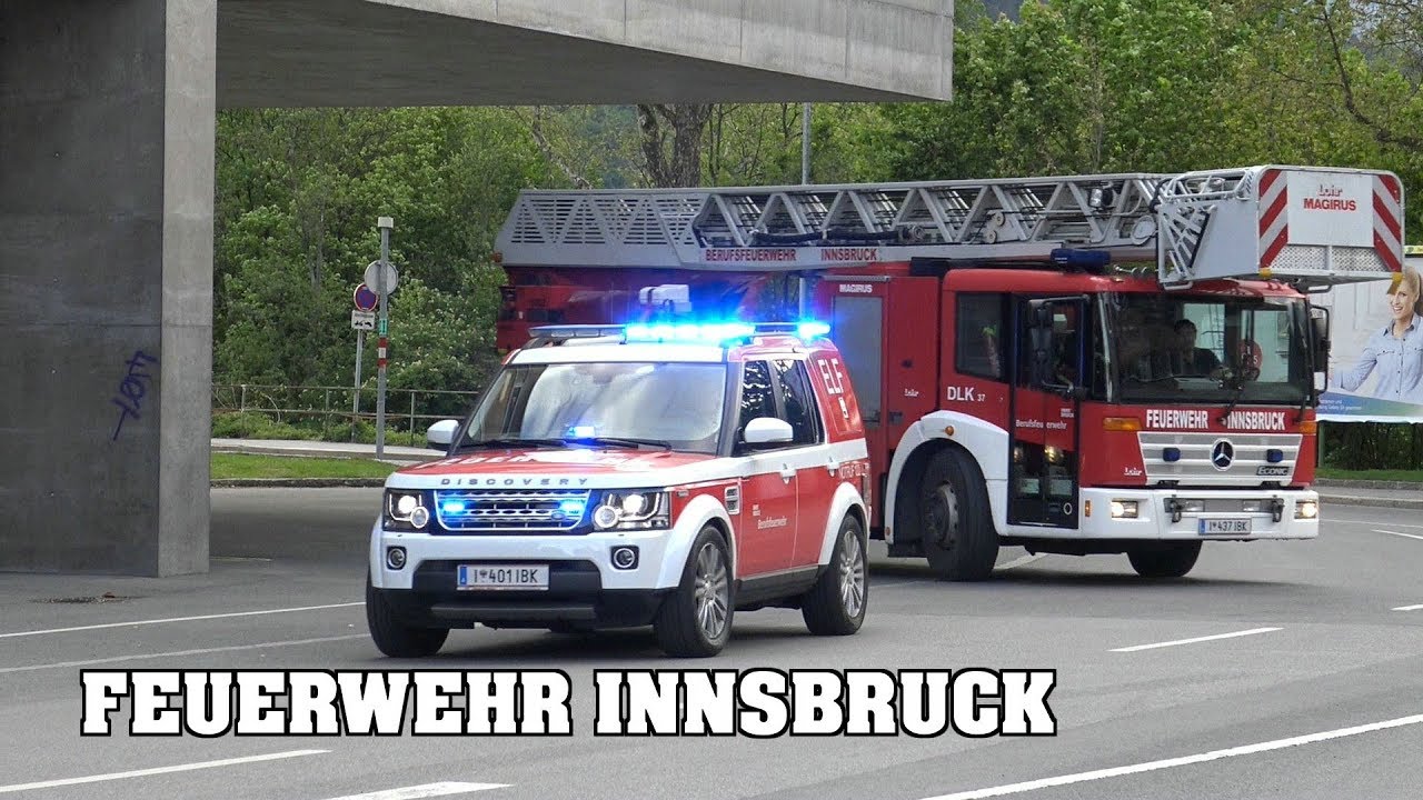[GRUPPE 2] Alarm f&uuml;r ELF, DLK & TLF der Berufsfeuerwehr Innsbruck
