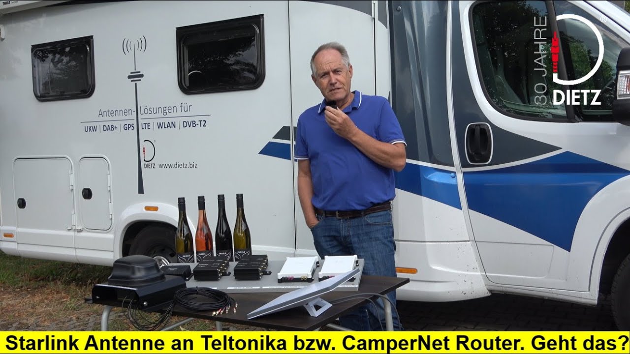 Dietz 2024: Starlink an Teltonika RutX50, RutC50, RutX11 oder CamperNet EVO und RRO. Geht das?