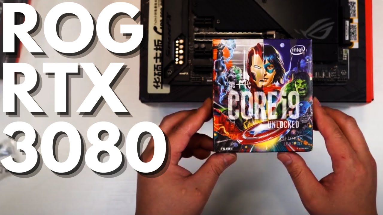 All ROG PC Build With ASUS ROG Strix 3080 | Gaming PC Build 2020