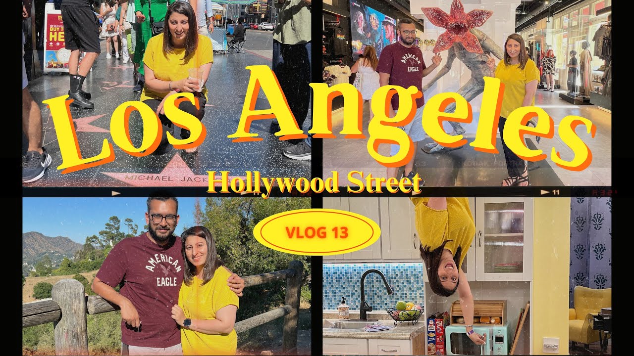Exploring Los Angeles | Stranger Things, Netflix Store & Illusion Museum | Vlog 13