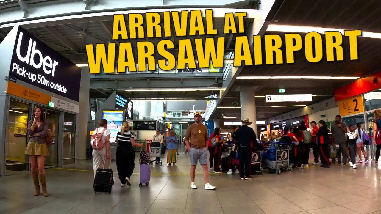 Your Virtual Arrival at Warsaw Chopin Airport, Poland (WAW)