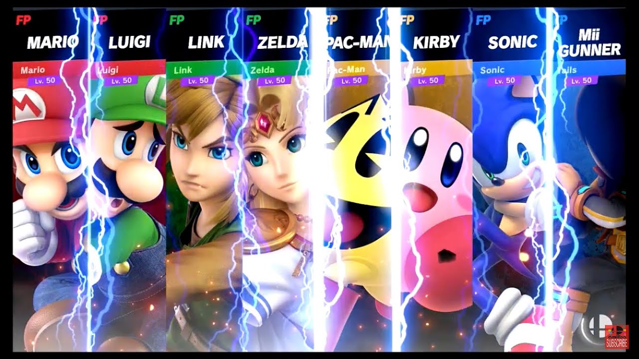 Super Smash Bros Ultimate Amiibo Fights – Request #23559 4 team battle at Pirate Ship