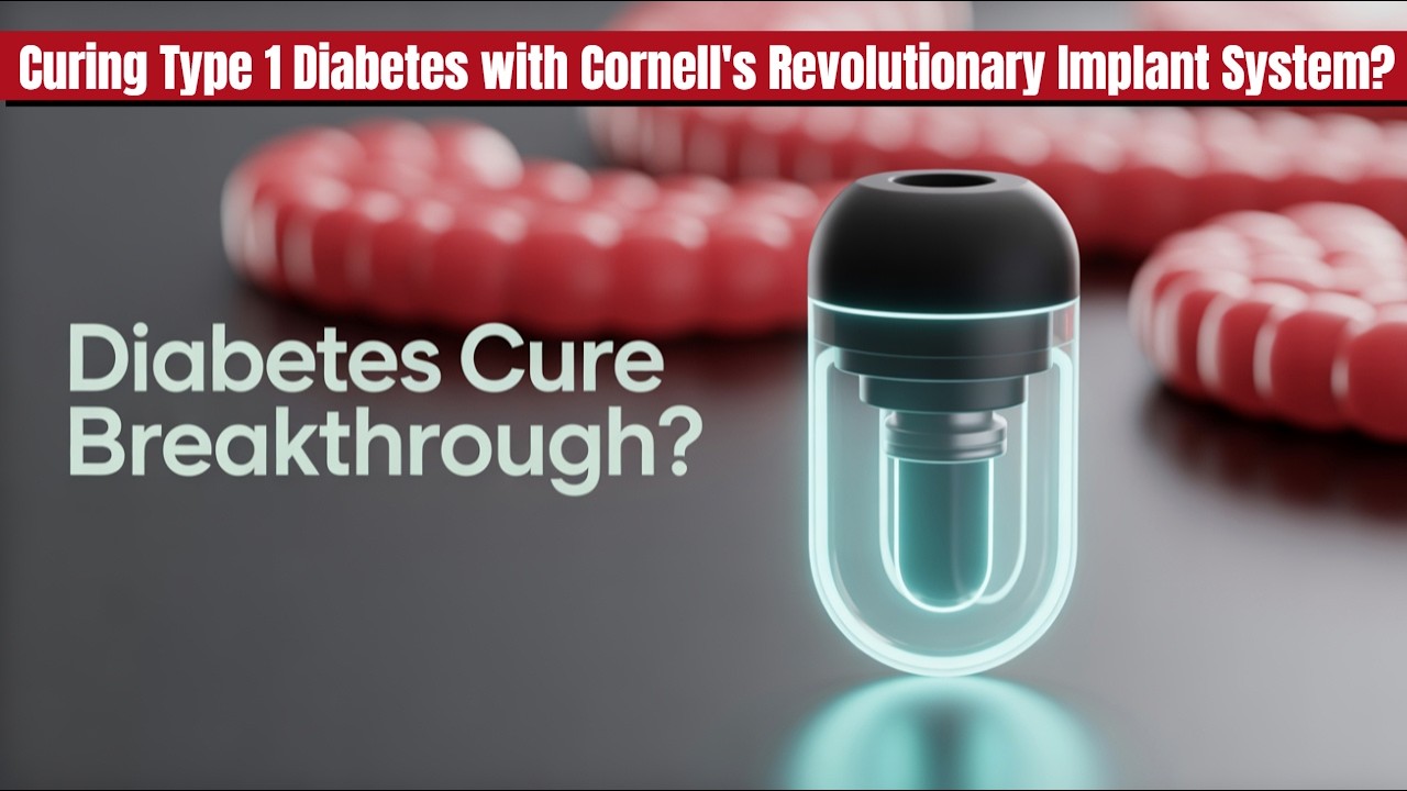 Game-Changer at Cornell University for TYPE 1 Diabetes! The Oxygenated Implant System!