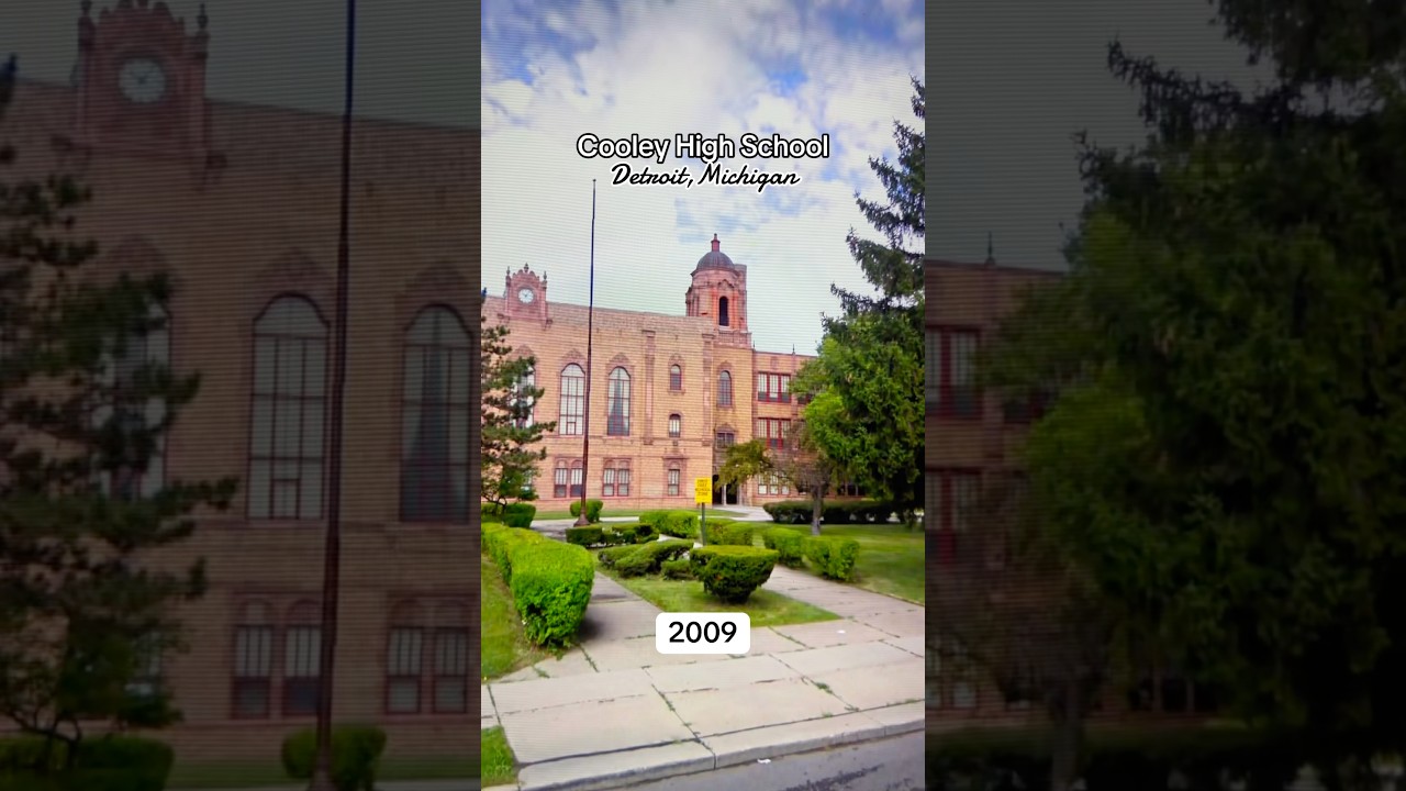 Sad school 😔🎓📚 #abandoned #abandonedplaces #detroit #michigan #school #exploring #googlemaps