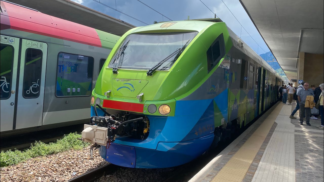 IN VIAGGIO FRA VENETO E TRENTINO A BORDO DI MINUETTO DIESEL TRENTINO TRASPORTI - LA VALSUGANA