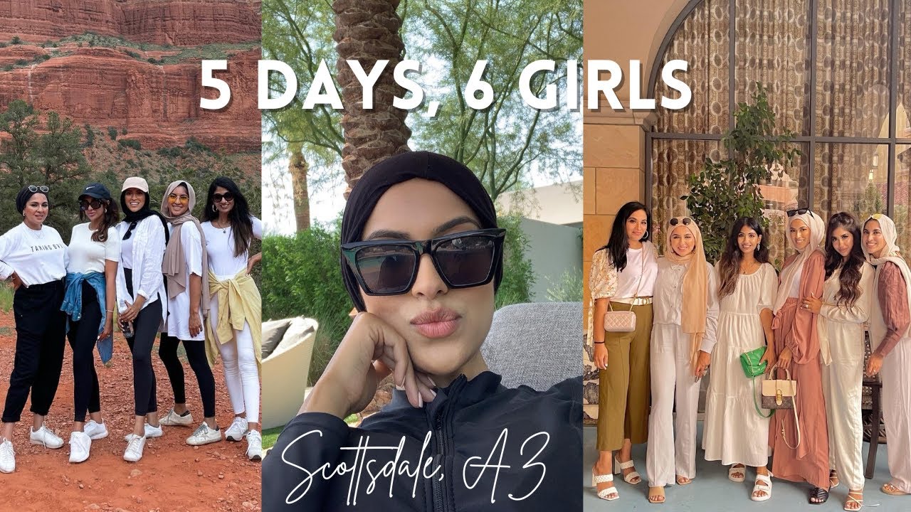 Hot Girl Summer- Girls Trip to Scottsdale! Resort Tour, Hiking, Road Trip to Sedona! | simplyjaserah