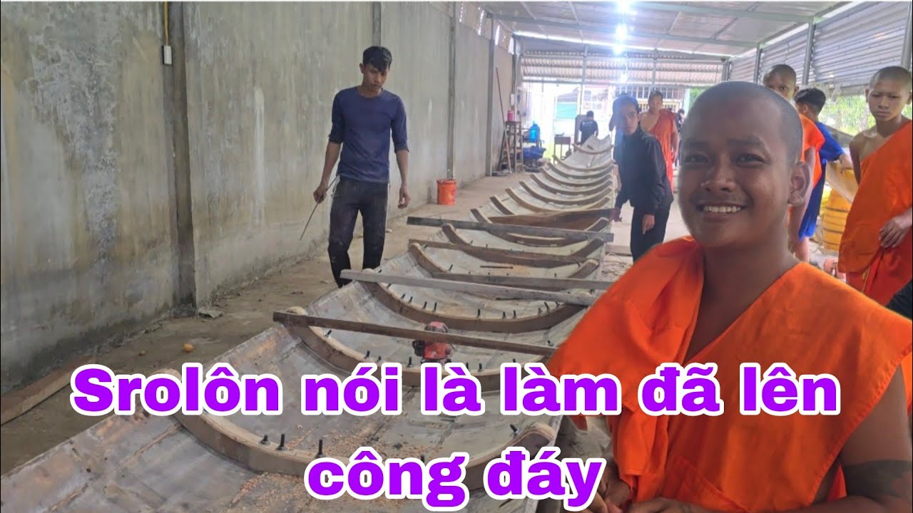 Ghe ngo dán ghép chùa srolôn đã tiến hành tới đâu sao 1 ngày 