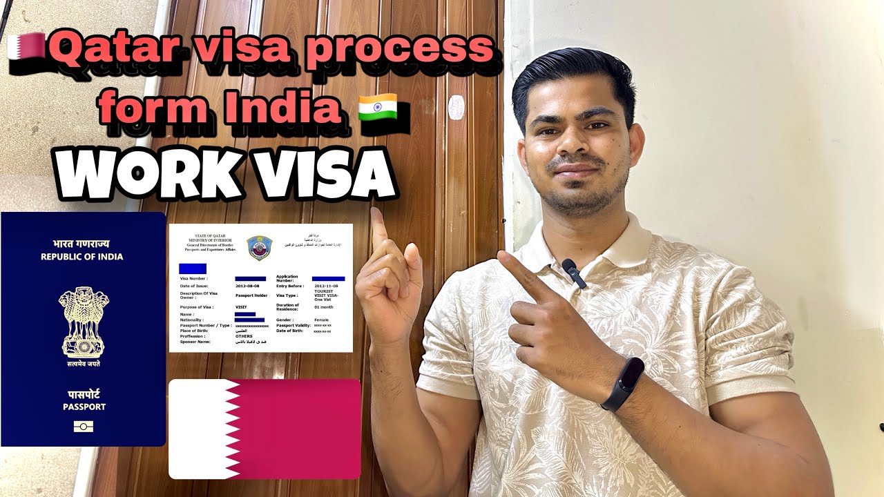 🇶🇦Qatar visa process form India 🇮🇳 | work visa | 2025 |Qatar visa process and kitna time ⏲️lgta hai.