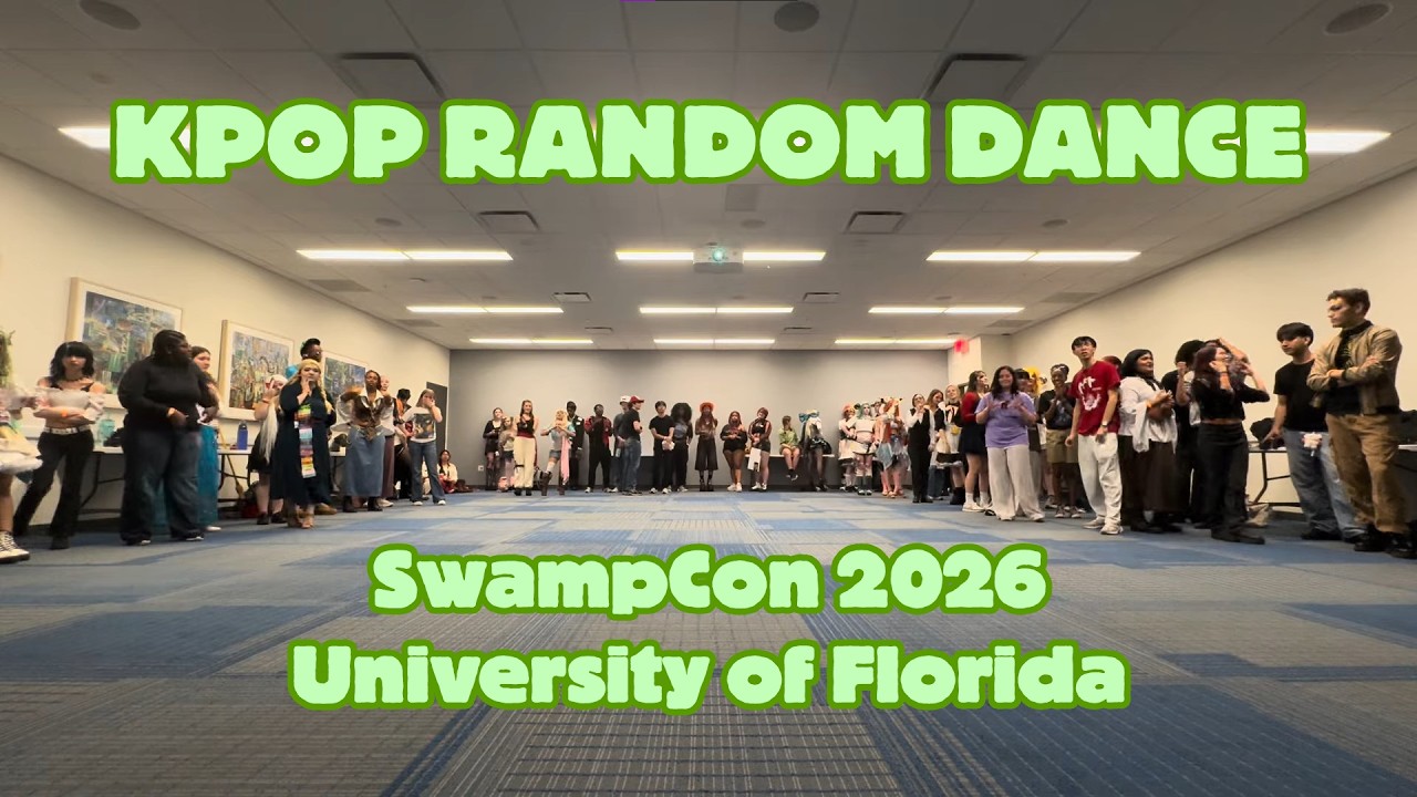 K-POP RANDOM PLAY DANCE! // SwampCon 2026, Saturday, February 28th @ University of Florida!