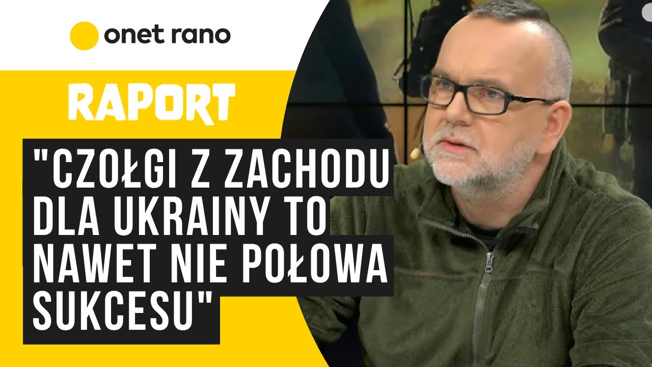 Marcin Wyrwał: czołgi z Zachodu dla Ukrainy to nawet nie połowa sukcesu