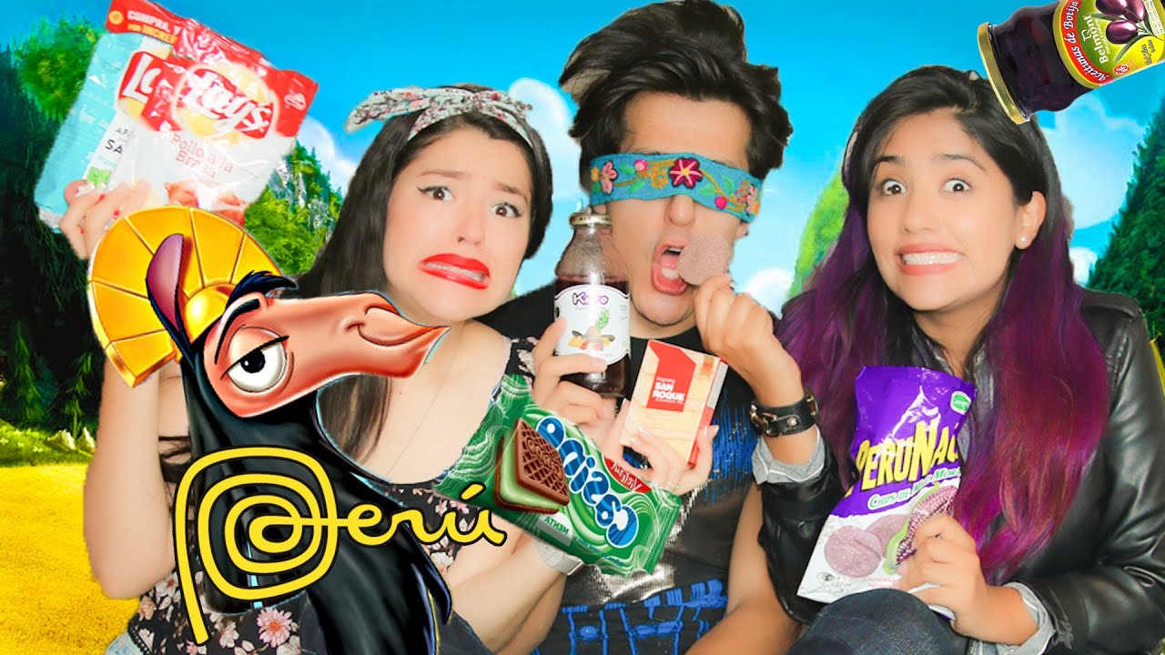 TASTING STRANGE FOOD OF PERU | POLINESIO CHALLENGE LOS POLINESIOS