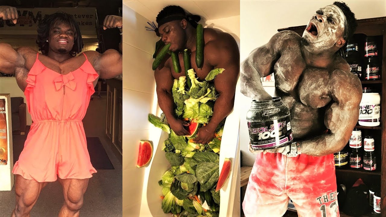 The Funniest Bodybuilder Ever - Blessing Awodibu motivation