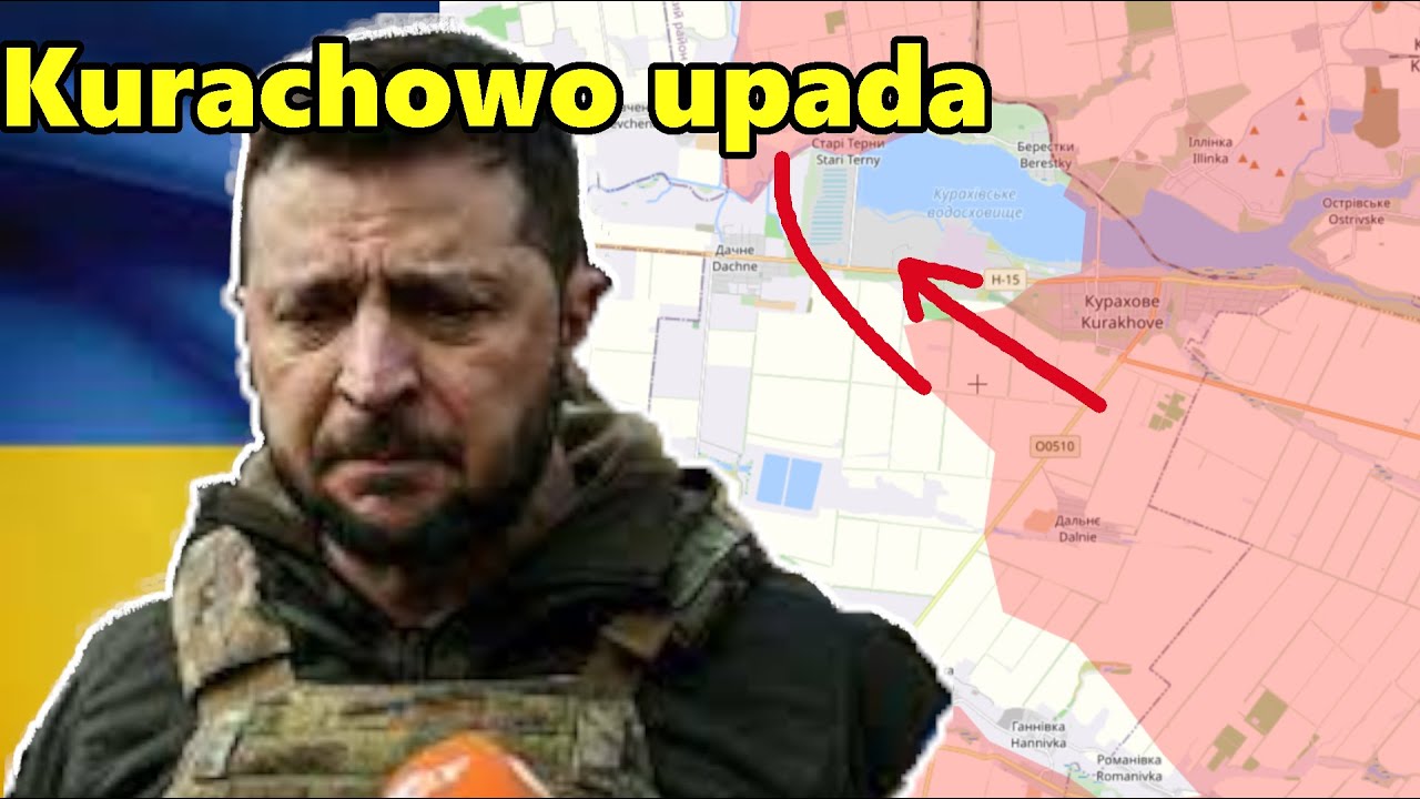 Kurachowo upada wojna na Ukrainie