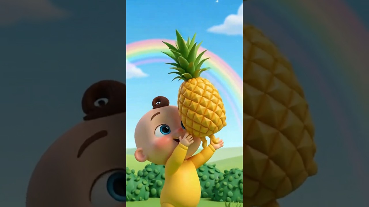 Fruits Song for Kids 🍎🍌🍇 | Learn Fruits | Nursery Rhymes & Kids Songs 