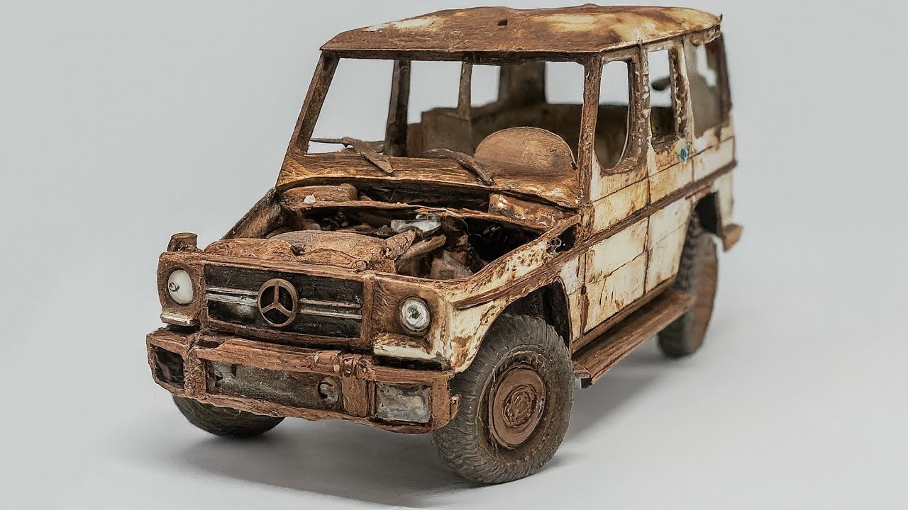 ABANDONED G WAGON Car  Restoration
