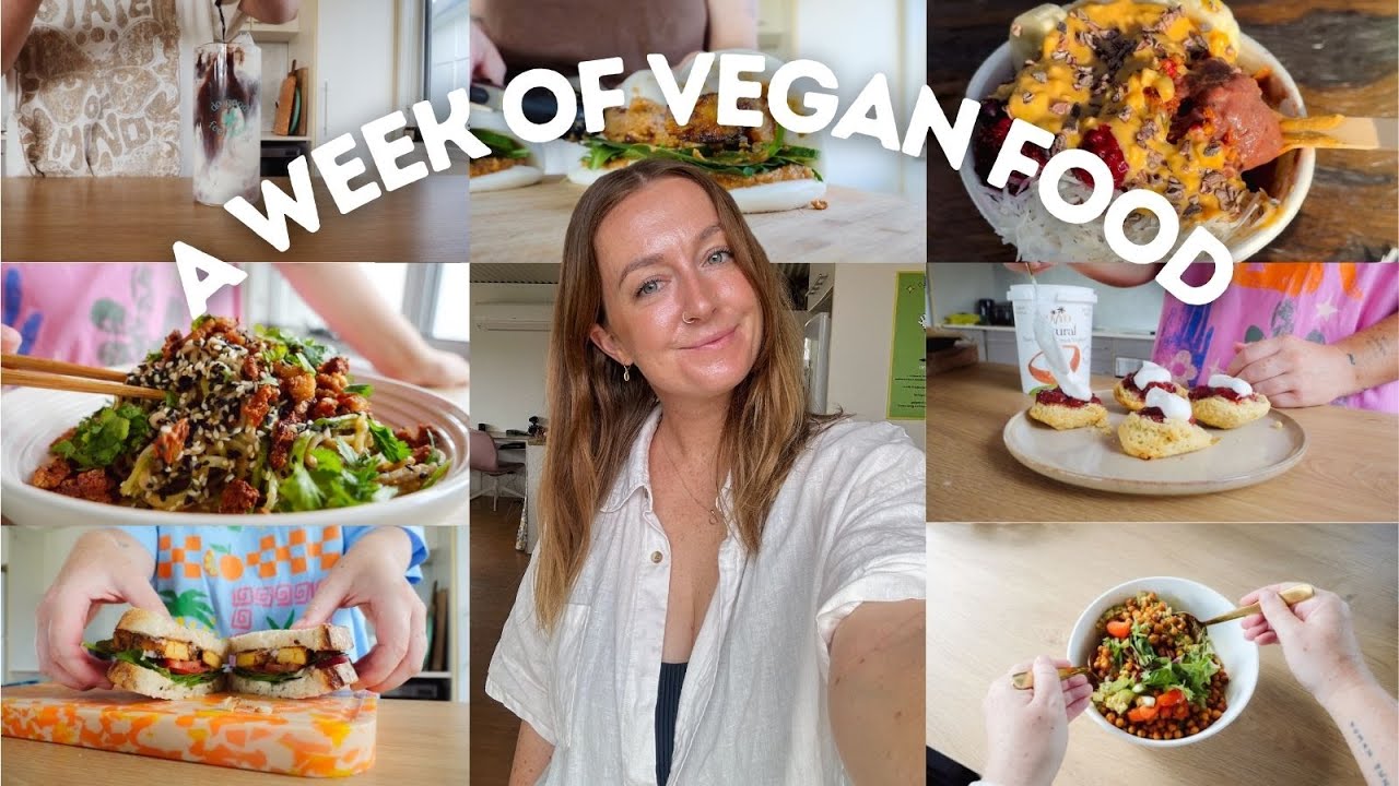 What I ate in a week (as a vegan! in summer!) 🌞