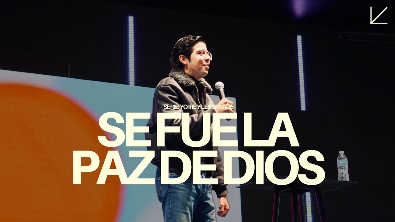 Se fue la paz de Dios | Pastor Arturo Delgado | Ágape Oriente |