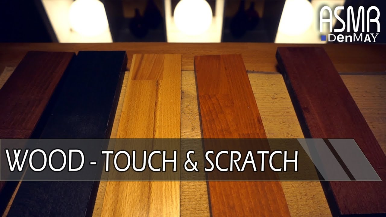 ASMR • Wood touching & scratching (NO TALKING)