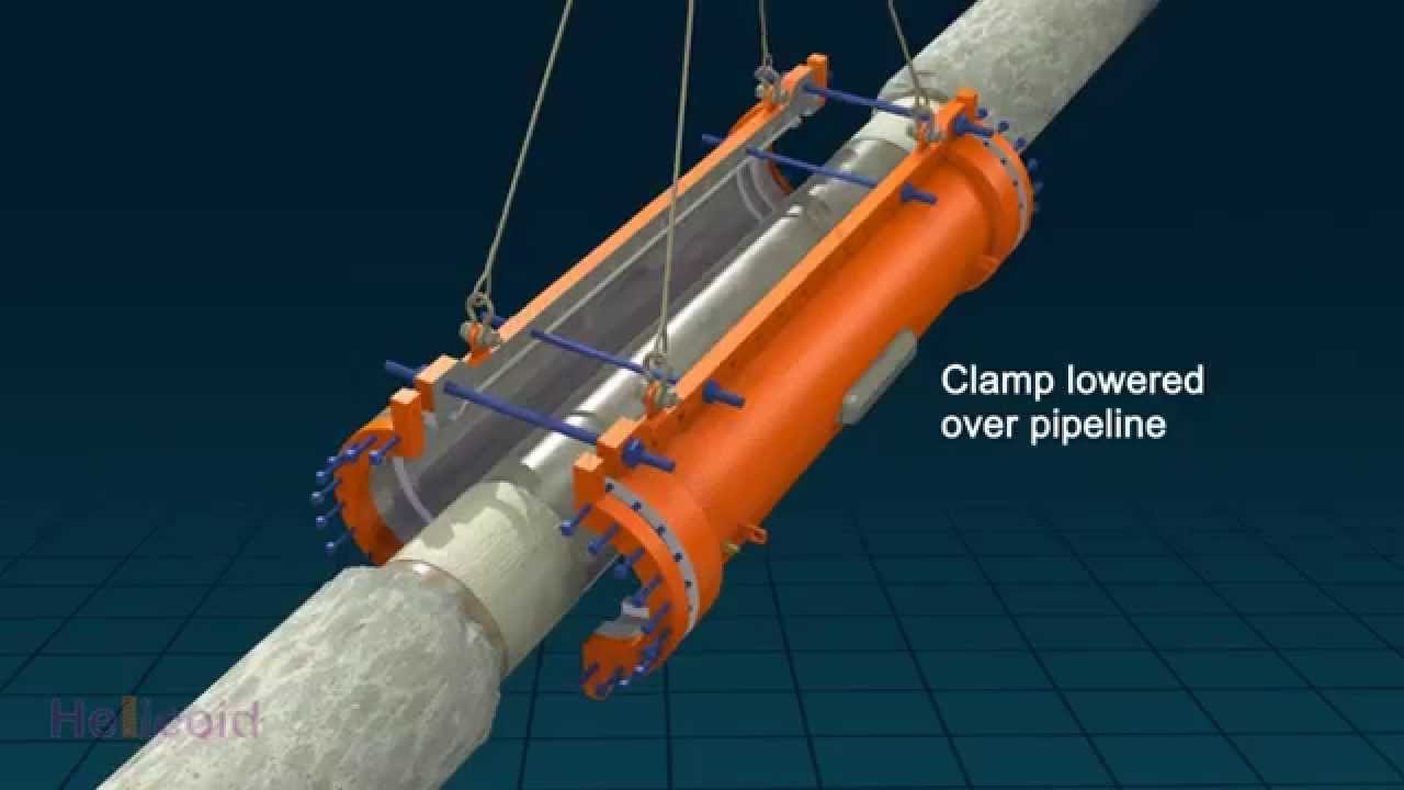 Helicoid Epoxy Clamp
