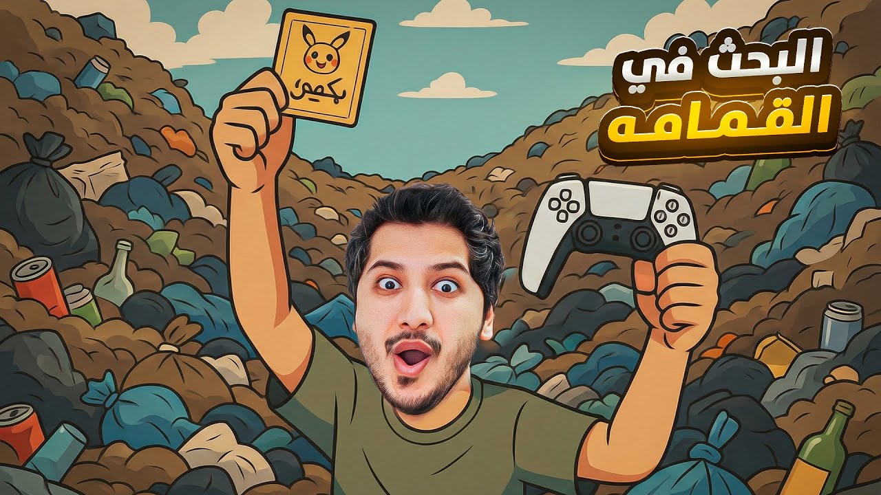ابحث عن اشياء نادره في الزبالة
