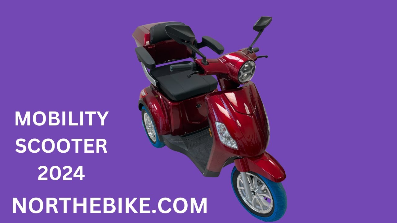 THREE WHEEL MOBILITY SCOOTER 2024 SHOWCASE  |  NORTHEBIKE.COM