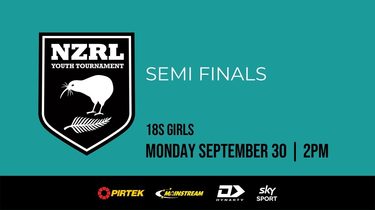 Day 2 | 2pm | 18s Girls | Semi Finals | Counties Manukau v South Island