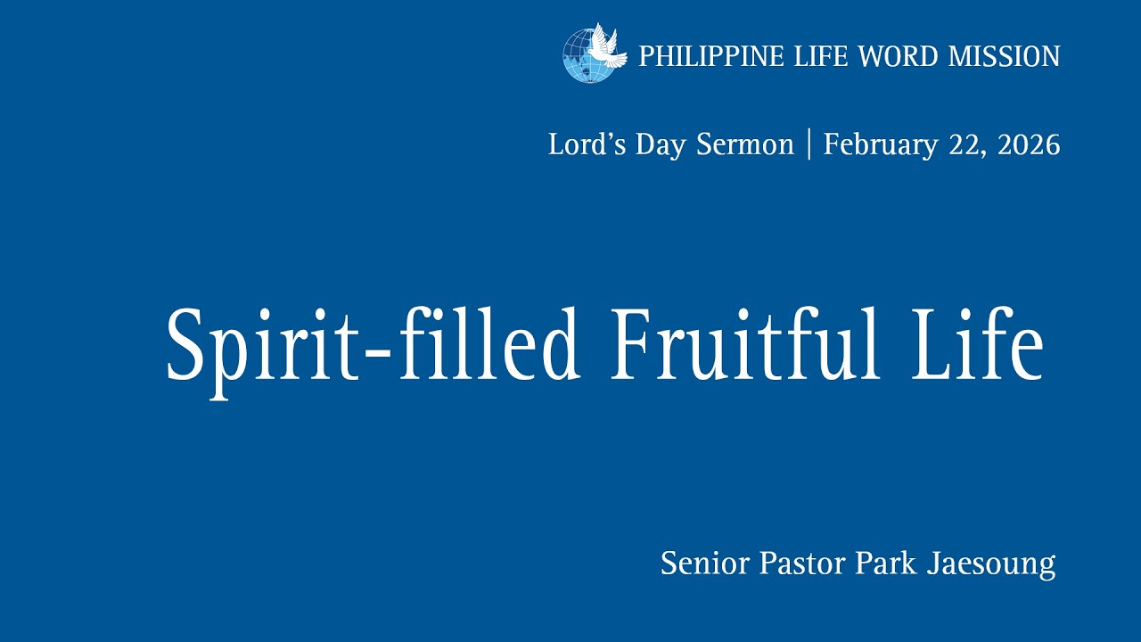 Spirit-filled Fruitful Life