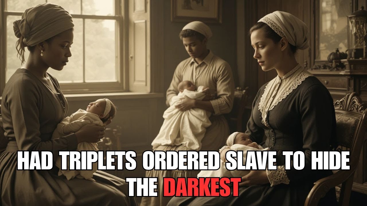 1802, Virginia Plantation Wife Had TRIPLETS and Ordered Slave to Hide the DARKEST One