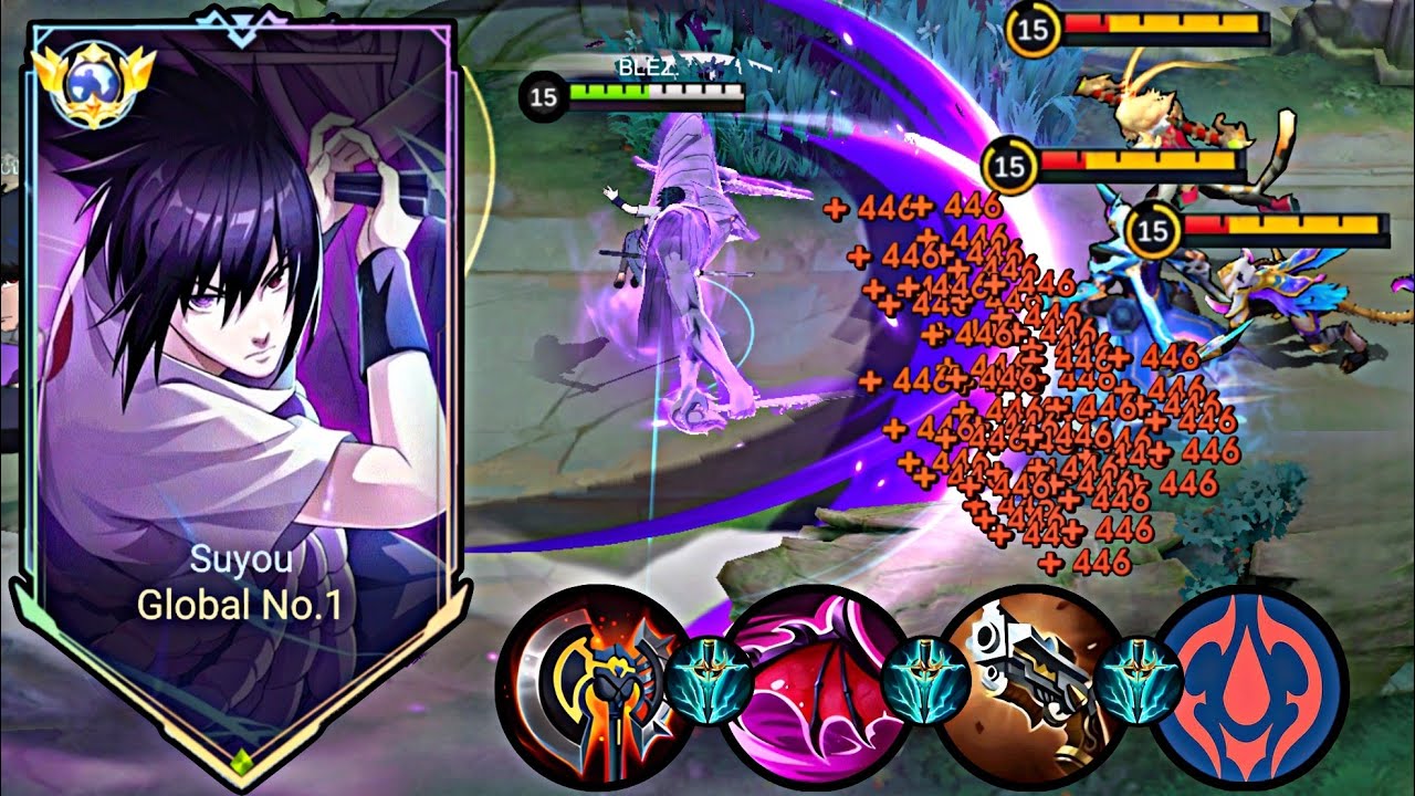 20 KILLS!! 💀 WHEN GLOBAL SUYOU ABUSE THIS NEW LIFESTEAL BUILD & EMBLEM IN HIGH RANK 2026!! - MLBB