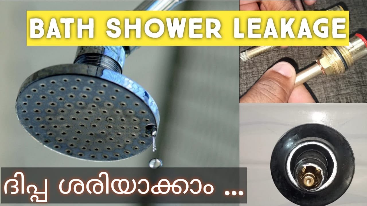 How to repair bath shower leakage / How to repair shower spindle / Bath shower complaint/shower leak