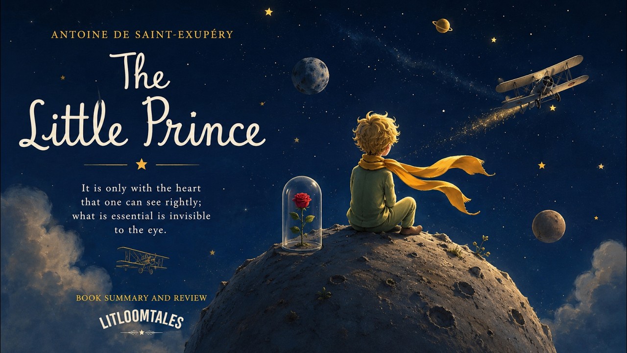 The Little Prince by Antoine de Saint-Exupéry | Animated Summary