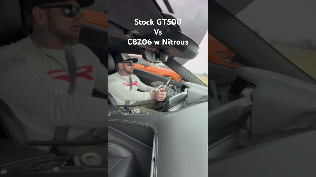 Corvette Z06 vs Ford Shelby GT500