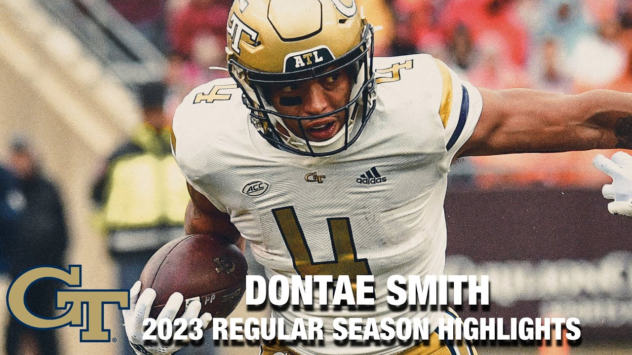 Dontae Smith 2023 Regular Season Highlights | Georgia Tech RB