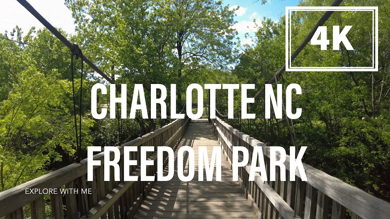 [4k] Freedom Park in Charlotte, North Carolina - Walking Tour