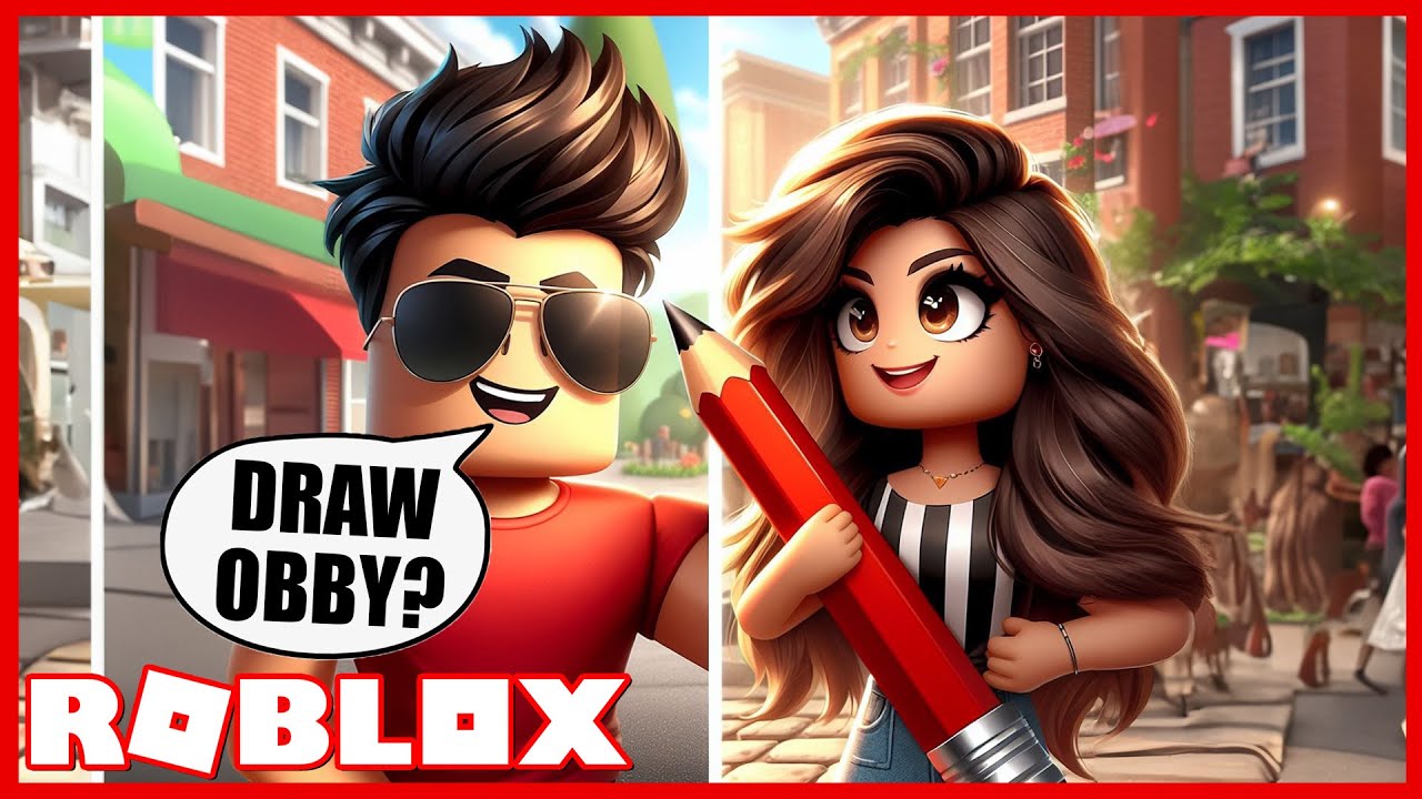 OBBY CO SI MUSÍŠ NAKRESLIT?😅✏ w/@makousek