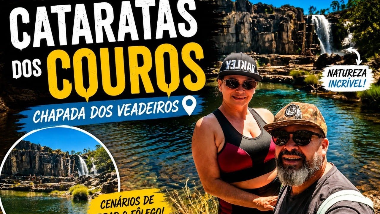 Nossa viagem pra Chapada dos Veadeiros/Ep1 e 2/ Cataratas dos Couros 