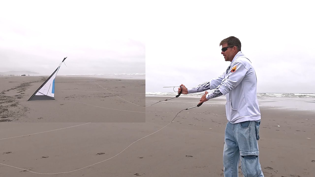 Quad Line Kite Tutorial - Flat Relaunches (Djinn and Djuice)