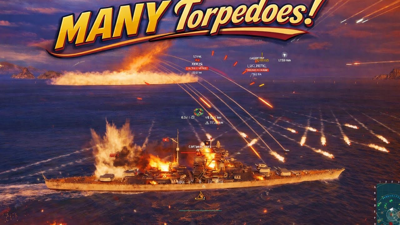 World of Warships - MANY Torpedoes!