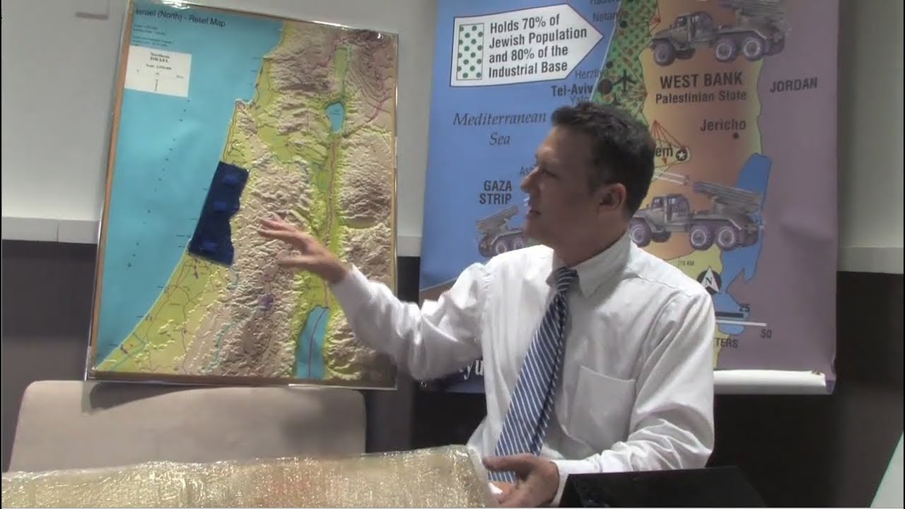 Israel Security #4   3D Map Overview