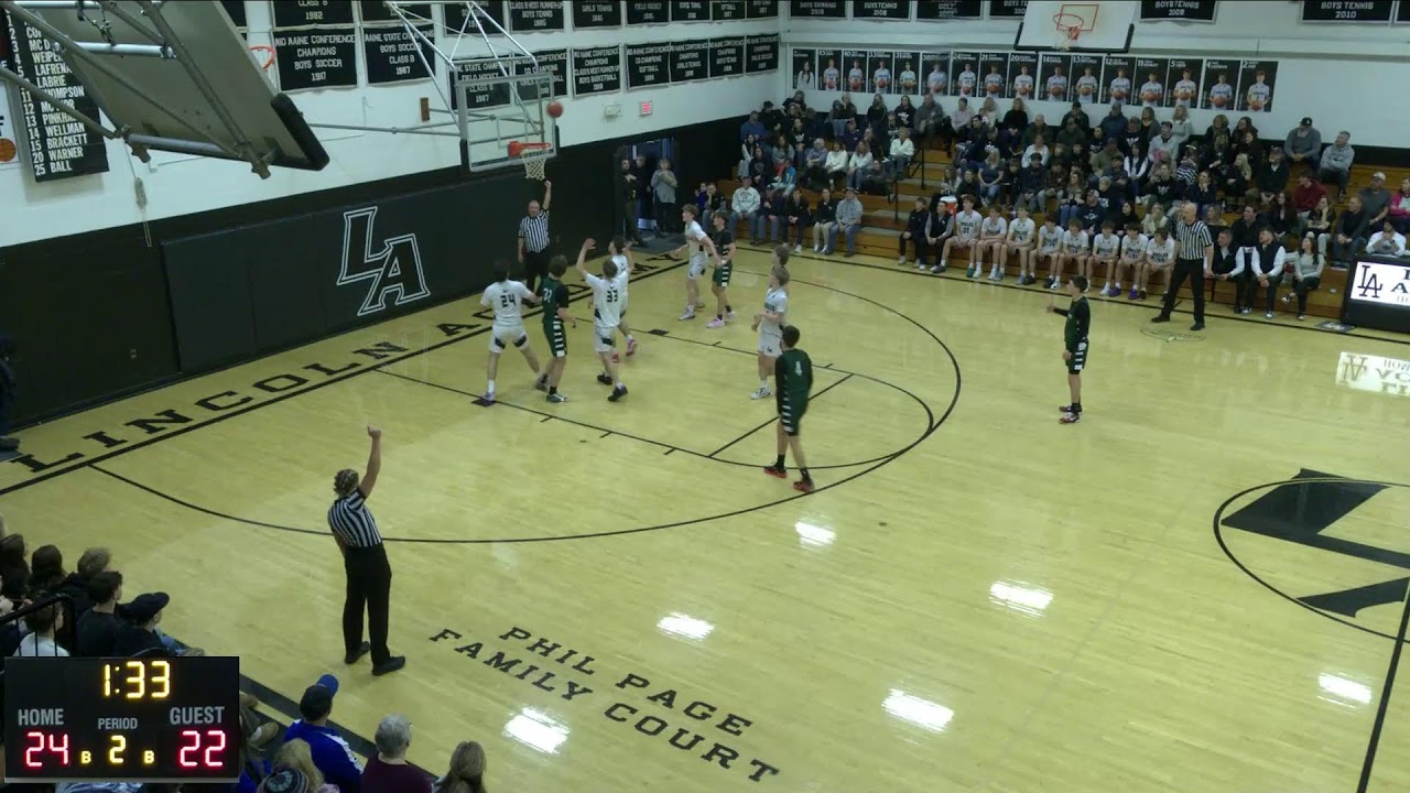 Lincoln Academy vs Leavitt Womens Varsity Basketball