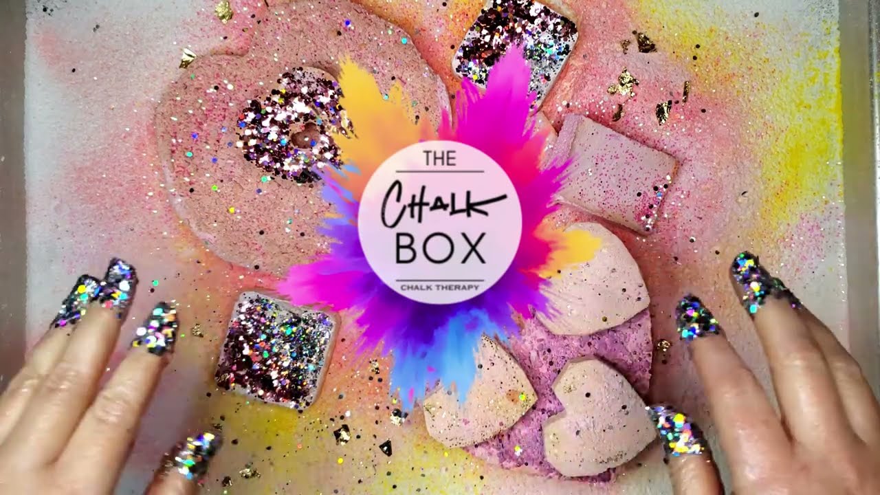 Gym Chalk Crush | Peachy Hearts & the GLITZ!