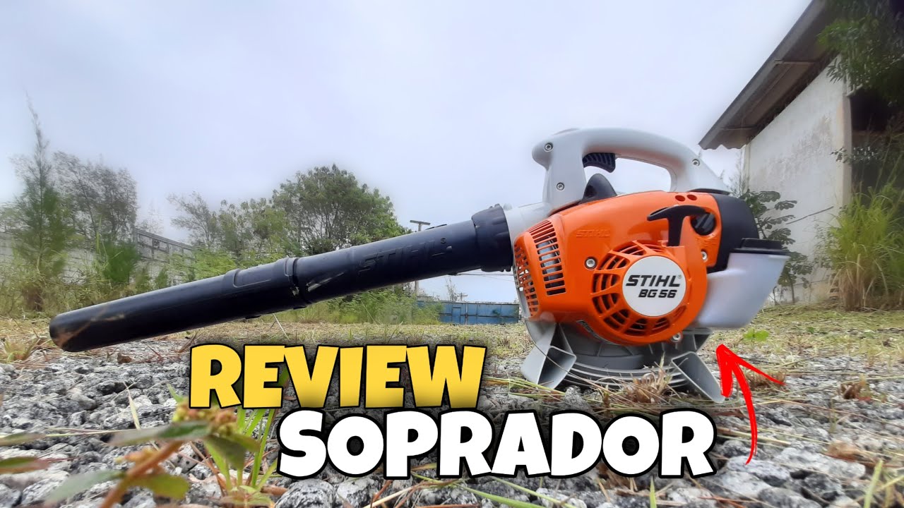 Testando Soprador STIHL BG 56 |  EP 17