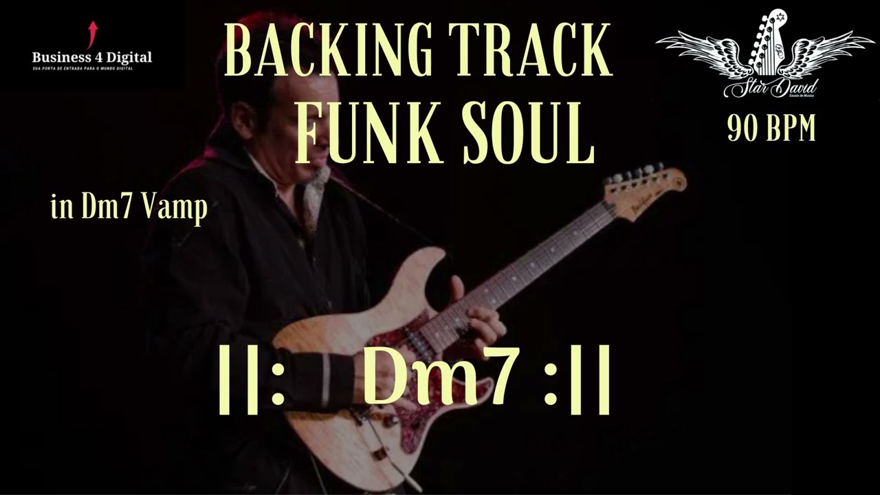 Backing Track Funk Soul in Dm7 Vamp